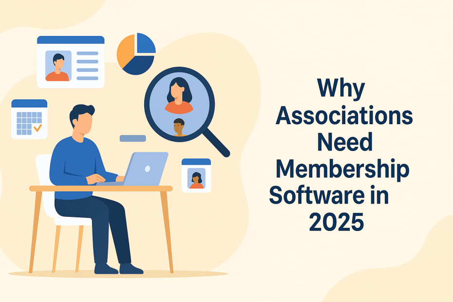 why associations need membership software in 2025