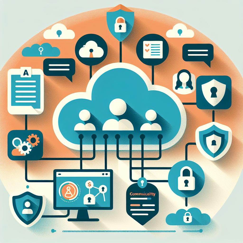 Secure Cloud Storage for Associations