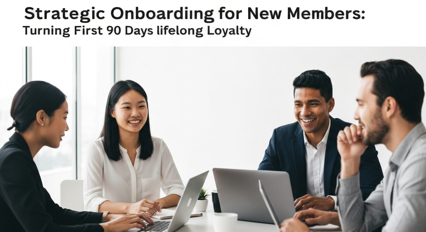 Strategic Onboarding for New Members: Turning First 90 Days into Lifelong Loyalty