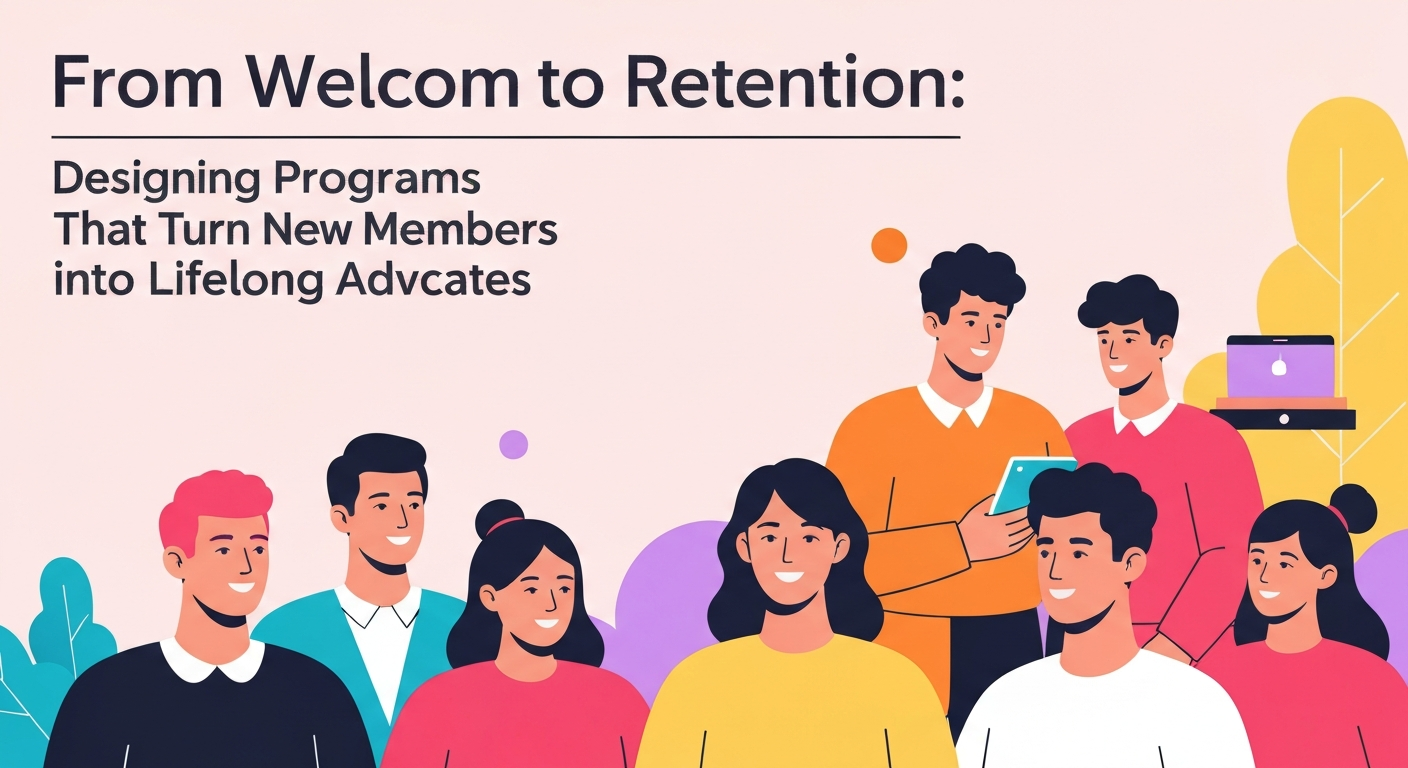 From Welcome to Retention: Designing Programs That Turn New Members into Lifelong Advocates