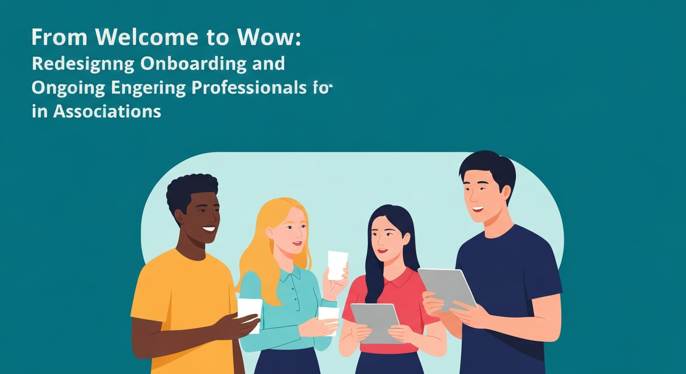 From Welcome to Wow: Redesigning Onboarding and Ongoing Engagement for Emerging Professionals in Associations