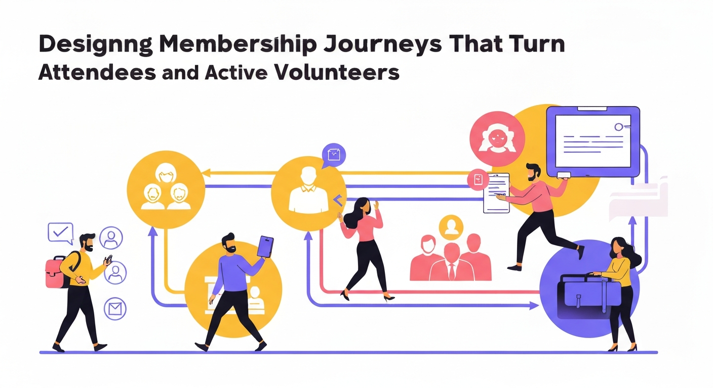 Designing Membership Journeys That Turn Attendees into Advocates and Active Volunteers