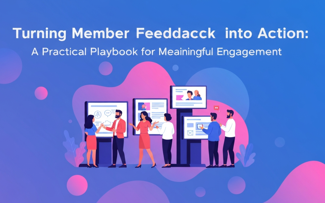 Turning Member Feedback into Action: A Practical Playbook for Meaningful Engagement
