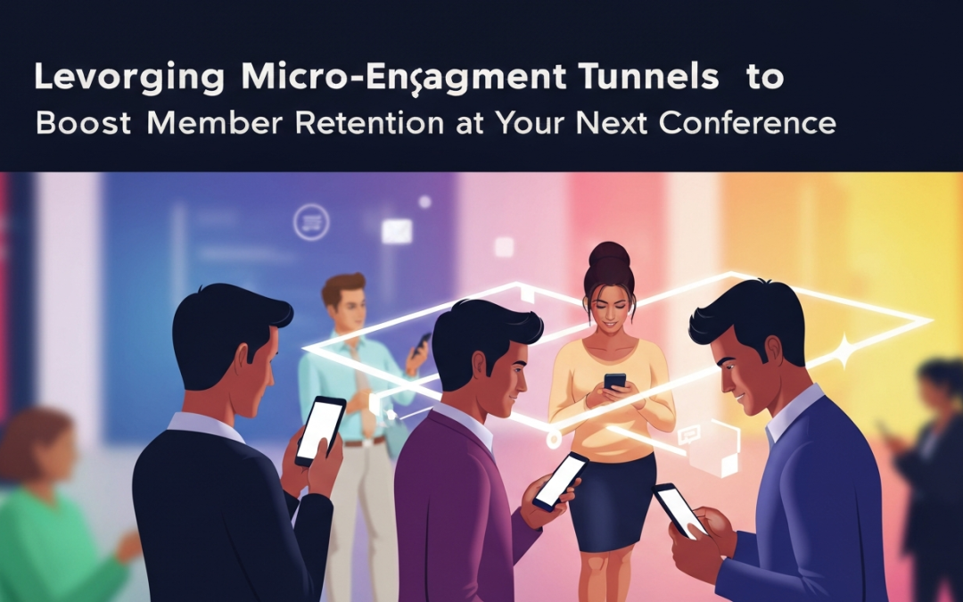 Leveraging Micro-Engagement Tunnels to Boost Member Retention at Your Next Conference