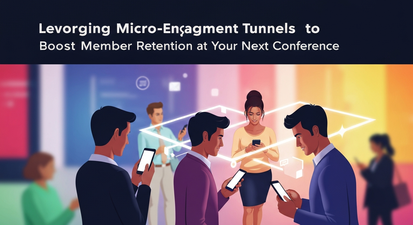 Leveraging Micro-Engagement Tunnels to Boost Member Retention at Your Next Conference