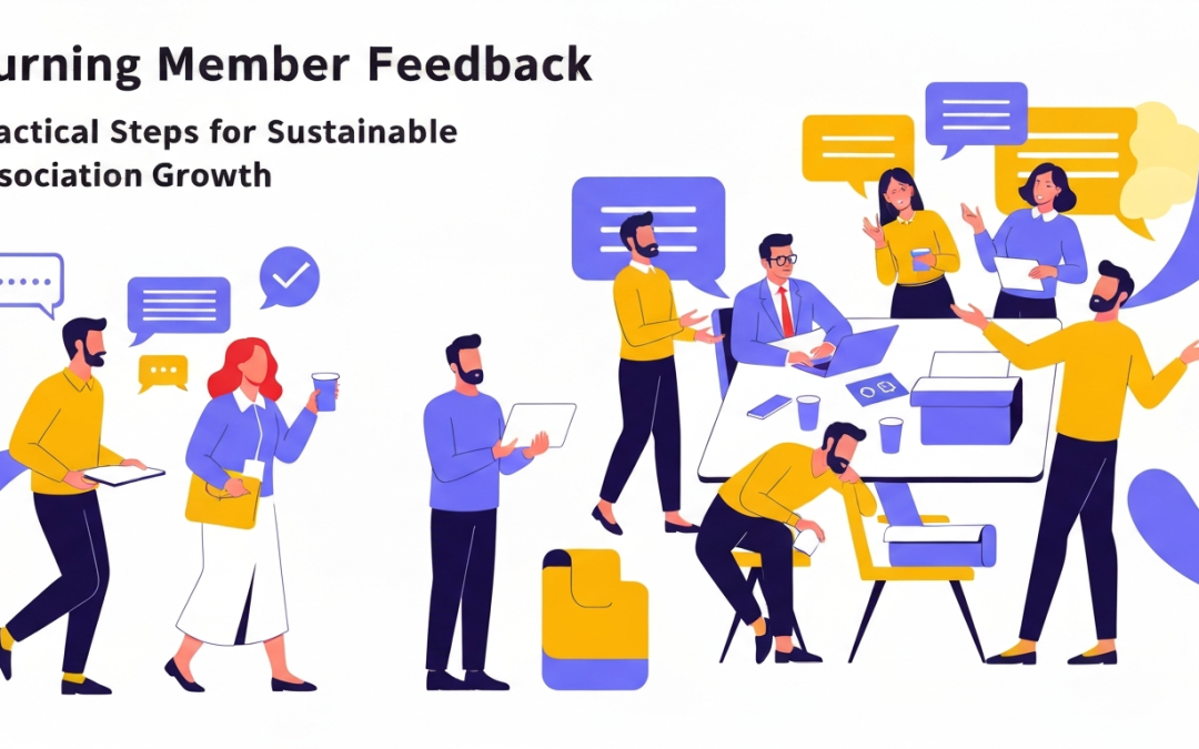 Turning Member Feedback into Action: Practical Steps for Sustainable Association Growth
