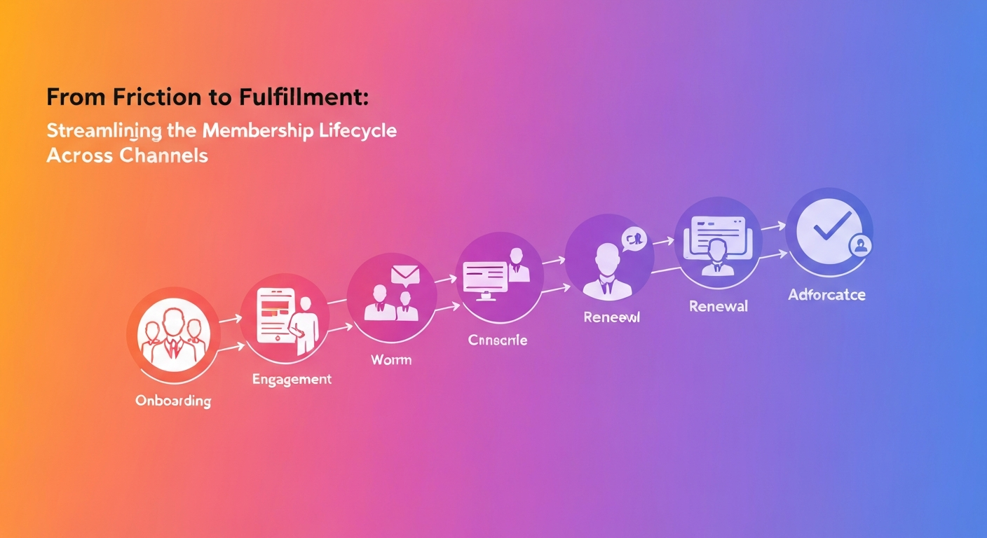 From Friction to Fulfillment: Streamlining the Membership Lifecycle Across Channels