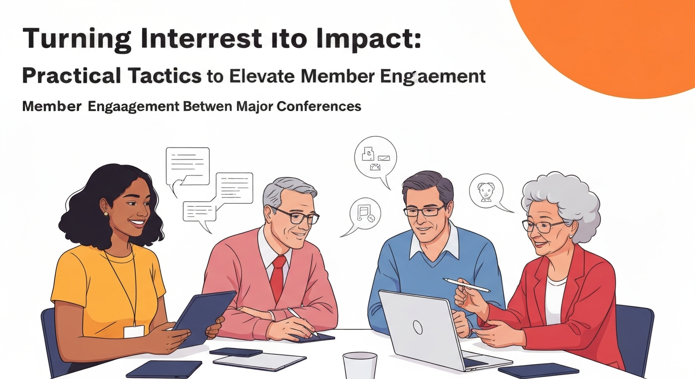 Membership Software for Associations & Organizations Turning Interest Into Impact: Practical Tactics to Elevate Member Engagement Between Major Conferences
