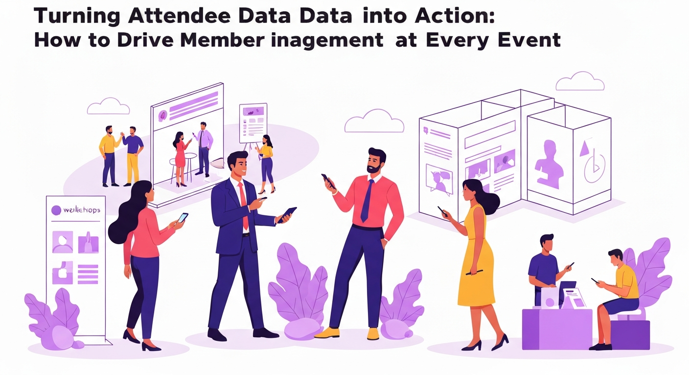 Membership Software for Associations & Organizations Turning Attendee Data into Action: How to Drive Member Engagement at Every Event