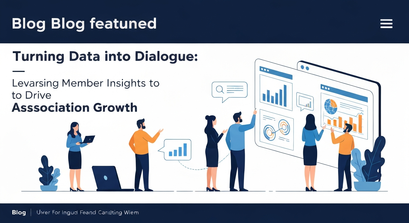 Membership Software for Associations & Organizations Turning Data into Dialogue: Leveraging Member Insights to Drive Association Growth