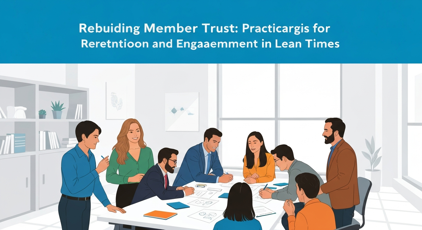 Membership Software for Associations & Organizations Rebuilding Member Trust: Practical Strategies for Retention and Engagement in Lean Times