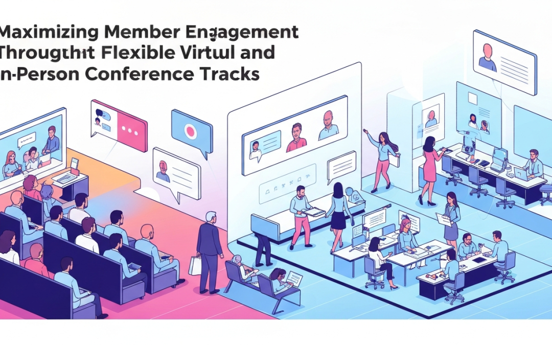 Maximizing Member Engagement Through Flexible Virtual and In-Person Conference Tracks