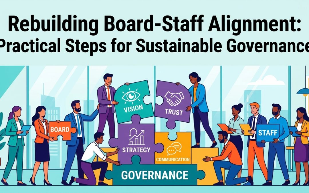 Rebuilding Board-Staff Alignment: Practical Steps for Sustainable Governance