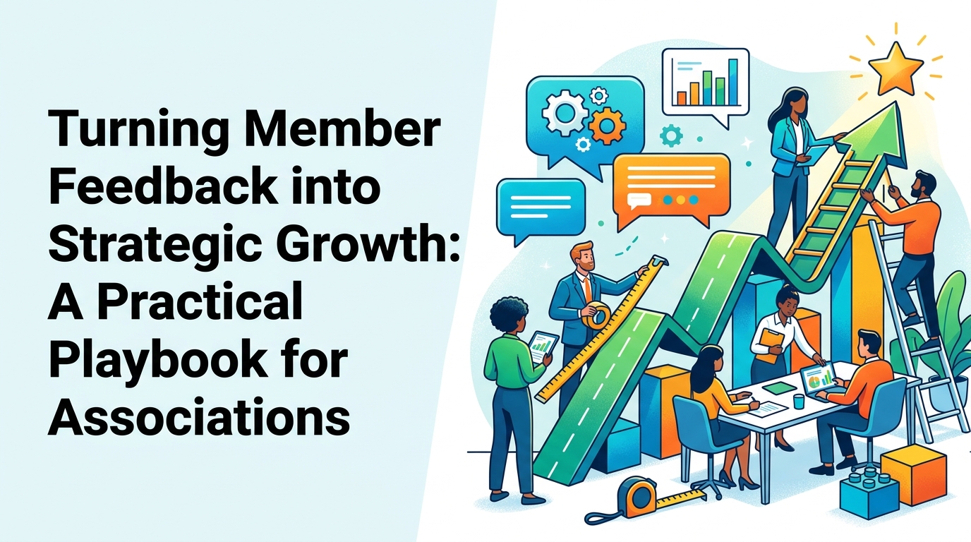 Turning Member Feedback into Strategic Growth: A Practical Playbook for Associations