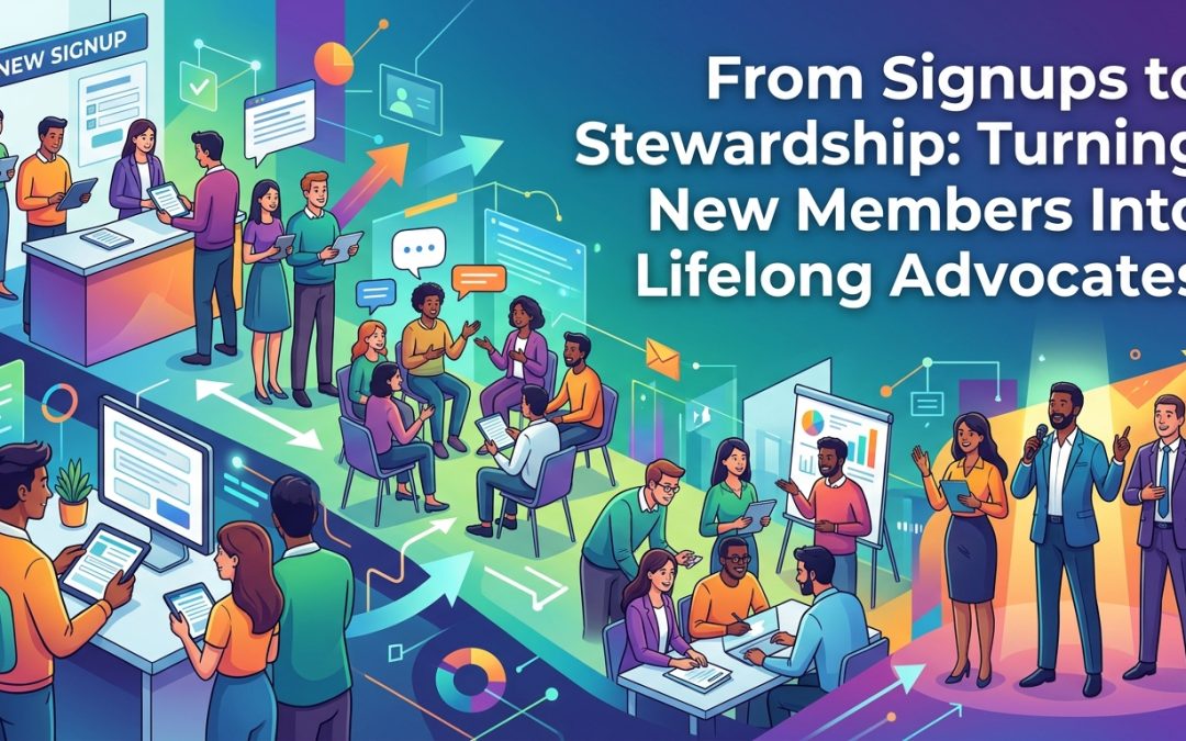 From Signups to Stewardship: Turning New Members Into Lifelong Advocates