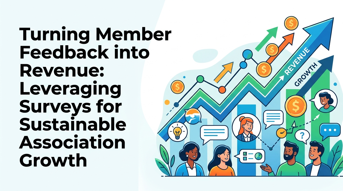 Turning Member Feedback into Revenue: Leveraging Surveys for Sustainable Association Growth