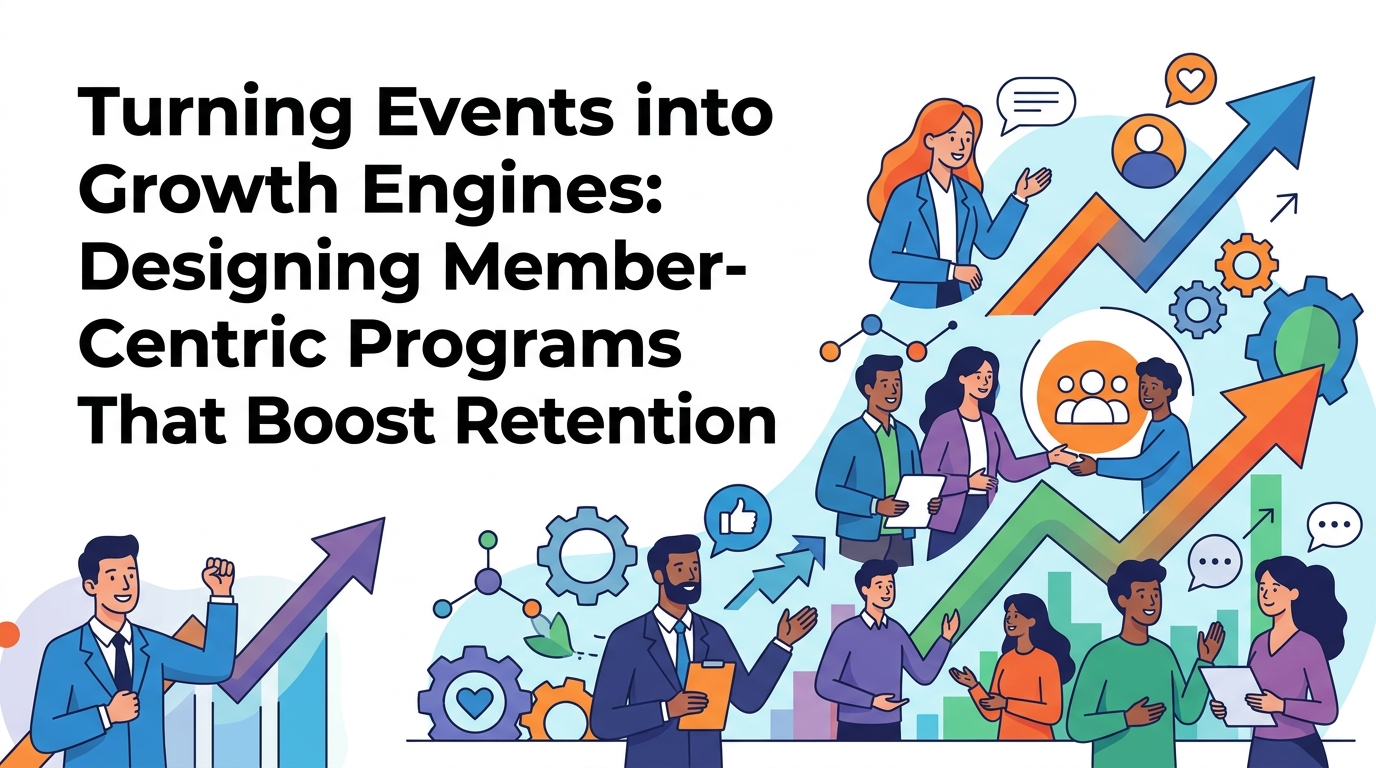 Membership Software for Associations & Organizations Turning Events into Growth Engines: Designing Member-Centric Programs That Boost Retention