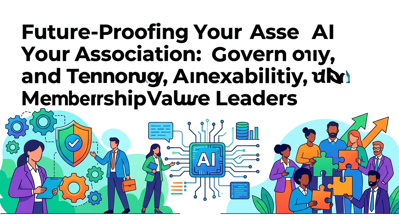 Future-Proofing Your Association: Governance, Technology, and Member Value in the Age of AI