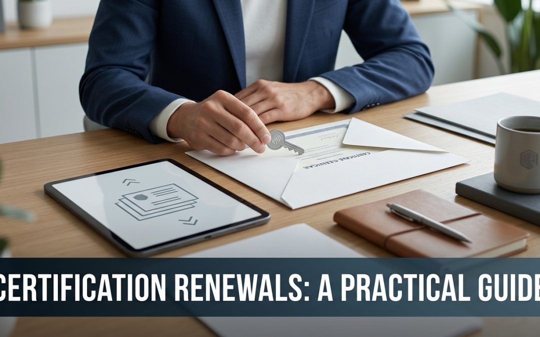 How to Handle Certification Renewals: A Practical Step-by-Step Guide for Associations