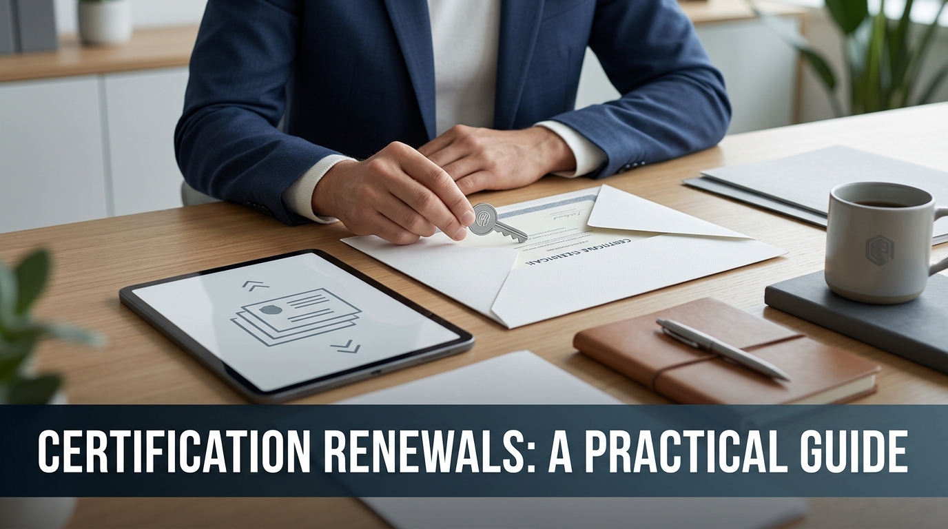 How to Handle Certification Renewals: A Practical Step-by-Step Guide for Associations