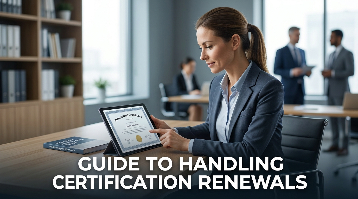 How to Handle Certification Renewals: A Practical, Step-by-Step Guide for Associations