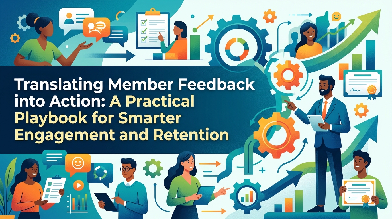 Translating Member Feedback into Action: A Practical Playbook for Smarter Engagement and Retention