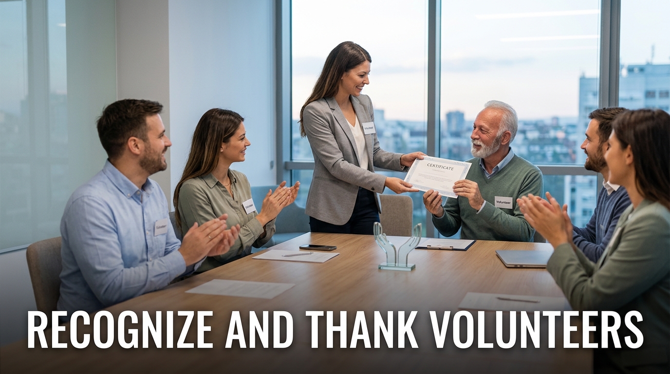 Recognize and Thank Volunteers: Practical, Ready-to-Implement Ways for Associations