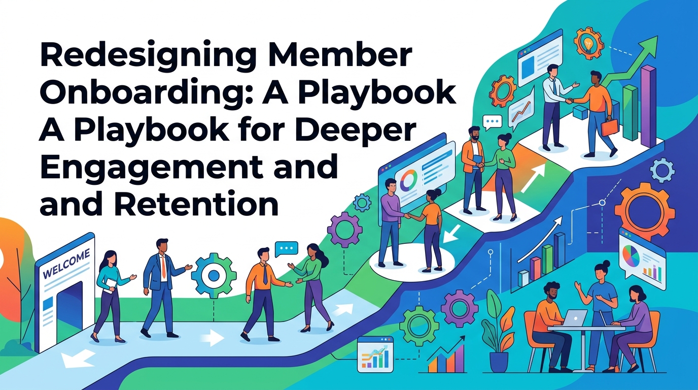 Membership Software for Associations & Organizations Redesigning Member Onboarding: A Playbook for Deeper Engagement and Retention